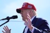 Republican presidential nominee former President Donald Trump speaks during a campaign event at Central Wisconsin Airport, Saturday, Sept. 7, 2024, in Mosinee, Wis. (AP Photo/Alex Brandon)