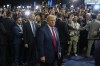 Republican presidential nominee former President Donald Trump arrives to begin speaking to reporters in the spin room after a presidential debate with Democratic presidential nominee Vice President Kamala Harris, Tuesday, Sept. 10, 2024, in Philadelphia. (AP Photo/Pablo Martinez Monsivais)