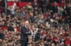 Manchester United's head coach Erik ten Hag during the English Premier League soccer match between Manchester United and Liverpool at Old Trafford, Sunday, Sept. 1, 2024, in Manchester, England. (AP Photo/Dave Thompson)