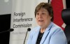 Commissioner Justice Marie-Josee Hogue speaks about the interim report following its release at the Public Inquiry Into Foreign Interference in Federal Electoral Processes and Democratic Institutions, in Ottawa, Friday, May 3, 2024. 
The latest phase of a federal inquiry into foreign interference is set to kick off today with remarks from commissioner Marie-Josée Hogue.THE CANADIAN PRESS/Adrian Wyld
