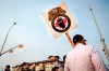 Teamsters Canada Rail Conference members picket outside the CPKC headquarters in Calgary, Alta., Friday, Aug. 23, 2024.THE CANADIAN PRESS/Jeff McIntosh
