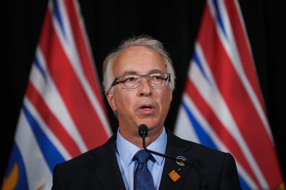 B.C. Conservative Leader John Rustad speaks during a news conference in Richmond, B.C., on July 30, 2024. British Columbia Conservatives are promising changes to the way forests are managed, a week before the official launch of the provincial election campaign. THE CANADIAN PRESS/Darryl Dyck