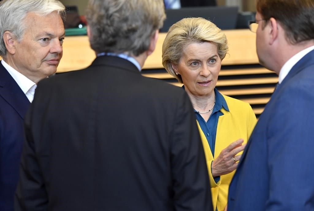 Sep 2024: EU chief unveils her new team with women in top roles in right-leaning Commission