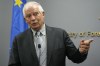 European Union foreign policy chief Josep Borrell, speaks during a joint press conference with the Lebanese Foreign Minister Abdallah Bouhabib, in Beirut, Lebanon, Thursday, Sept. 12, 2024. (AP Photo/Hussein Malla)