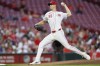 Cincinnati Reds starting pitcher Brandon Williamson throws against the Atlanta Braves during the first inning of a baseball game, Tuesday, Sept. 17, 2024, in Cincinnati. (AP Photo/Jay LaPrete)