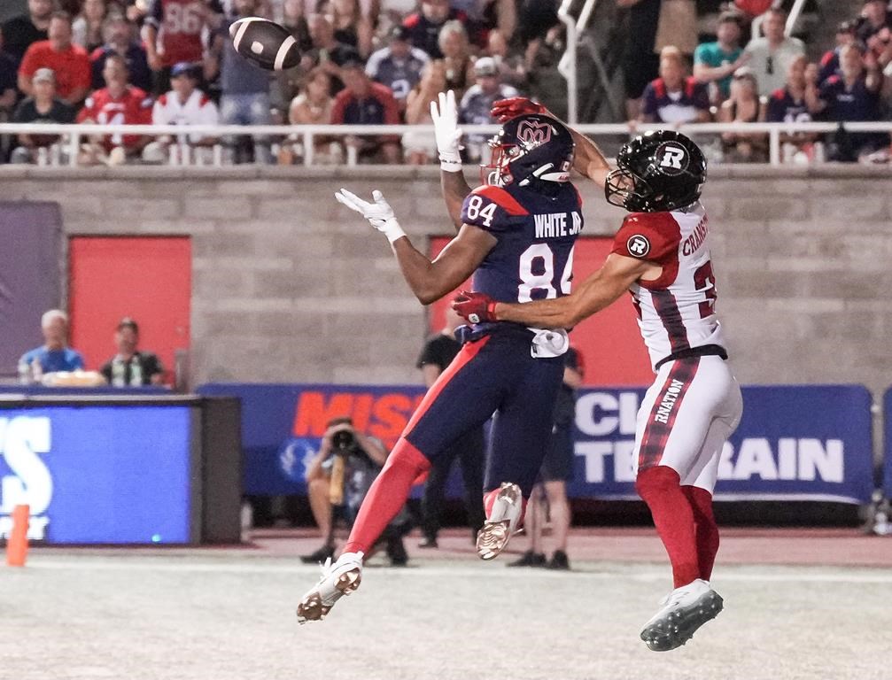 足が不自由なレッドブラックスはリーグ首位のアルエットに勝利しプレーオフ出場権獲得を目指す – ウィニペグ・フリー・プレス