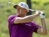Mackenzie Hughes watches his approach shot in the third round of the Canadian Open in Hamilton on Saturday, June 1, 2024. THE CANADIAN PRESS/Frank Gunn