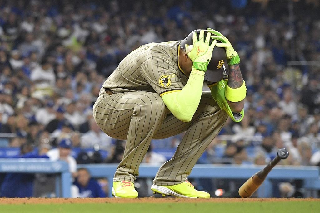 パドレス、重要なシリーズ初戦でナショナルリーグ西地区首位のドジャースに4-2で勝利し、ポストシーズン出場権を獲得 – ウィニペグ・フリー・プレス