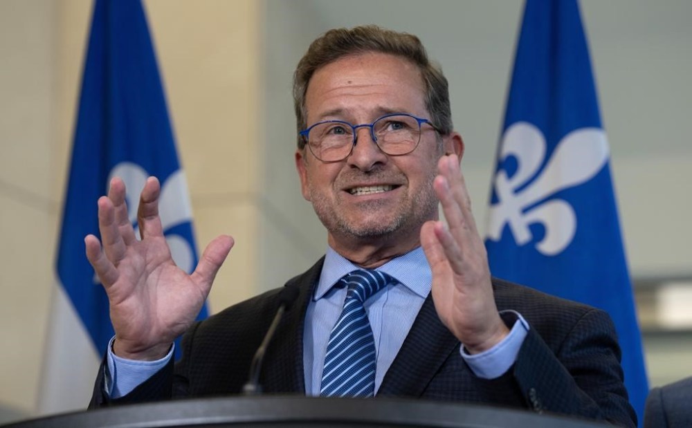 The Bloc Quebecois will be put the squeeze on the Liberals to concede to their demand to increase old-age pension payments for seniors under 75 with a debate in the House of Commons today. Bloc Leader Yves-Francois Blanchet speaks with reporters outside caucus, Wednesday, September 25, 2024 in Ottawa. THE CANADIAN PRESS/Adrian Wyld