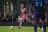 Inter Miami forward Luis Suarez (9) looks for an opening during the second half of an MLS soccer match against Charlotte FC, Saturday, Sept. 28, 2024, in Fort Lauderdale, Fla. (AP Photo/Rebecca Blackwell)