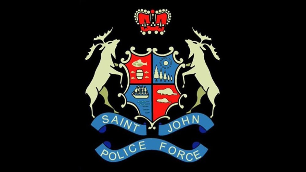 The Saint John Police Force logo is seen in this undated handout. Police say a 44-year-old man was found dead inside a tent Tuesday at a homeless encampment in Saint John, N.B. THE CANADIAN PRESS/HO