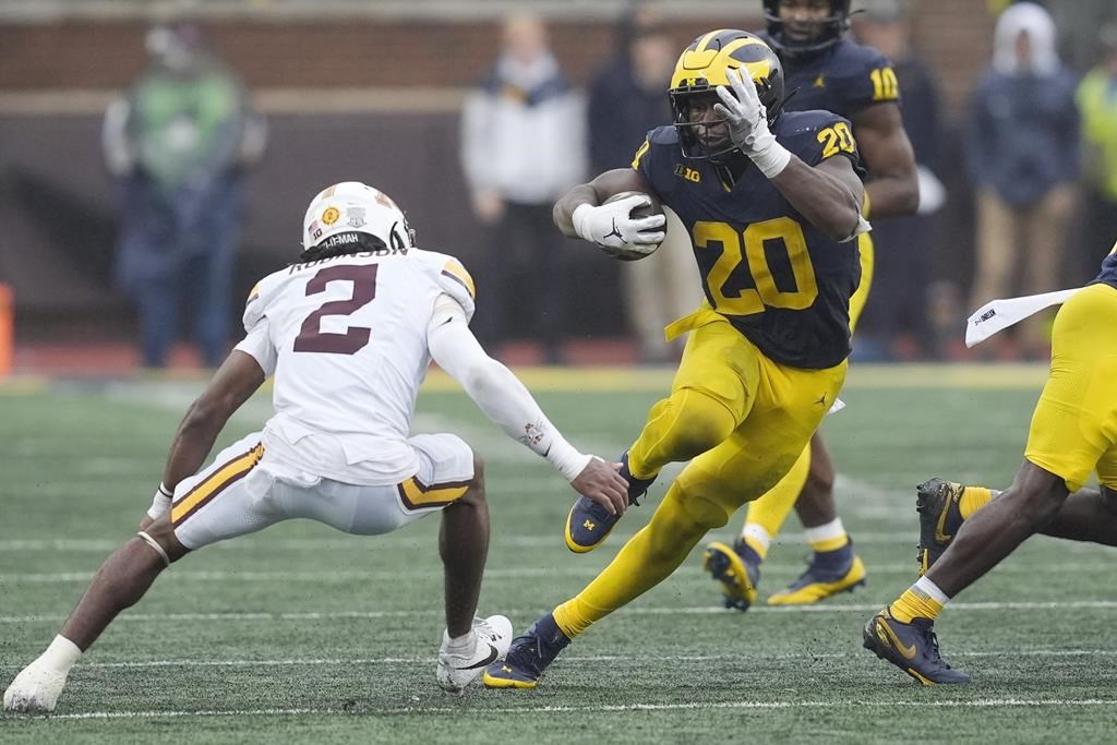 It’s a championship game rematch as No. 10 Michigan travels to