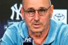 FILE - New York Yankees general manager Brian Cashman speaks during a news conference, Aug. 23, 2023, in New York. (AP Photo/Frank Franklin II, file)