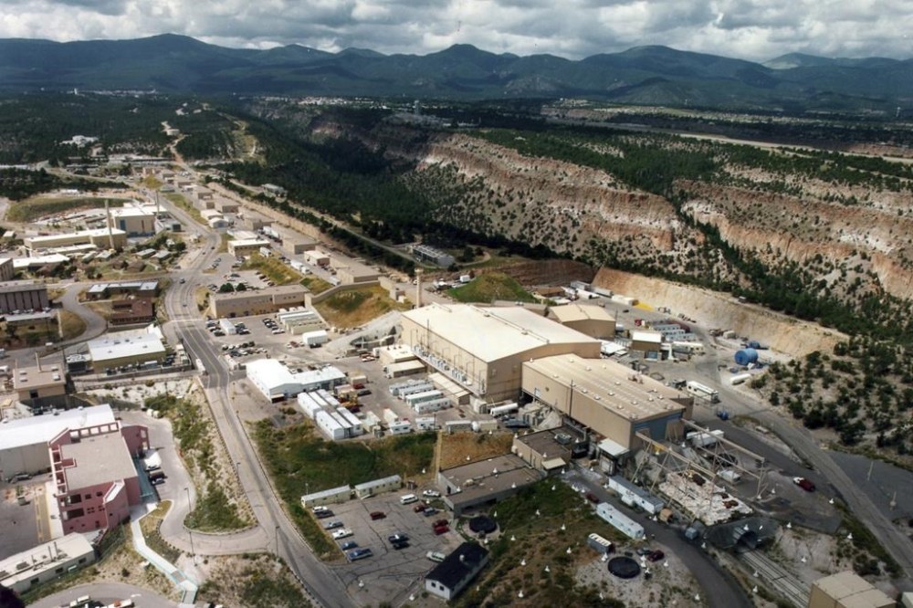 FILE - This undated file photo shows the Los Alamos National Laboratory in Los Alamos, N.M. (The Albuquerque Journal via AP, File)
