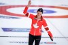 Canada's Kerri Einarson defeated Sweden's Isabella Wrana 6-1 on Saturday to reach the semifinals at the HearingLife Tour Challenge. Team Canada skip Einarson waves to the crowd after losing to Team Manitoba-Cameron in qualifications at the Scotties Tournament of Hearts in Calgary, Friday, Feb. 23, 2024. THE CANADIAN PRESS/Jeff McIntosh