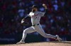 Detroit Tigers' Sean Guenther pitches in the sixth inning during Game 1 of baseball's AL Division Series against the Cleveland Guardians, Saturday, Oct. 5, 2024, in Cleveland. (AP Photo/David Dermer)