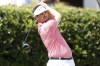 Beau Hossler watches his ball fly after teeing off from the first hole during the fourth round of the 2024 Sanderson Farms Championship at the Country Club of Jackson on Oct. 06, 2024 in Jackson, Miss. (AP Photo/Sarah Warnock).