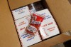 MIKE DEAL / FREE PRESS
Boxes of Pearled Peanuts.
Nutty Club warehouse and packaging facility at 130 Galt Avenue where everything is getting ready to be put up for auction.
240910 - Tuesday, September 10, 2024.