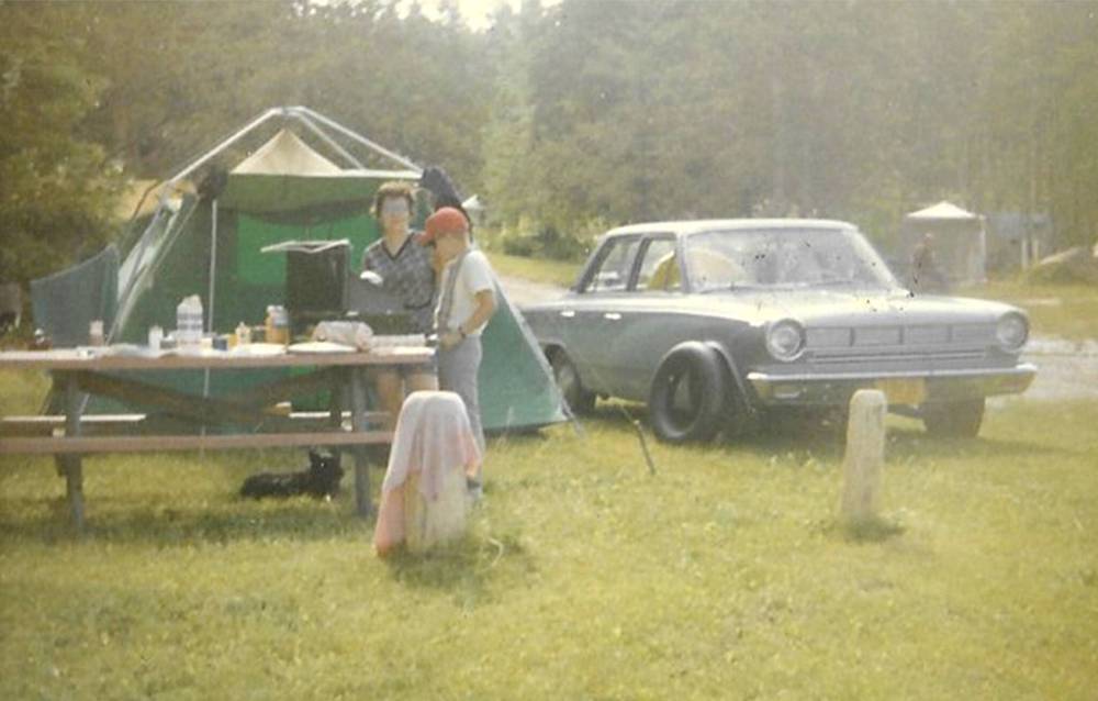 SUPPLIED
Woods-Bavasah’s children, Jeff Woods (pictured with his mother) and Jody Reaburn, fondly recalled summer camping trips that took the family across Canada.