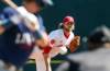 JOHN WOODS / FREE PRESS files
                                Winnipeg Goldeyes’ Landen Bourassa (32) pitches to Lincoln Saltdogs in their final game of the season in Winnipeg September 2.