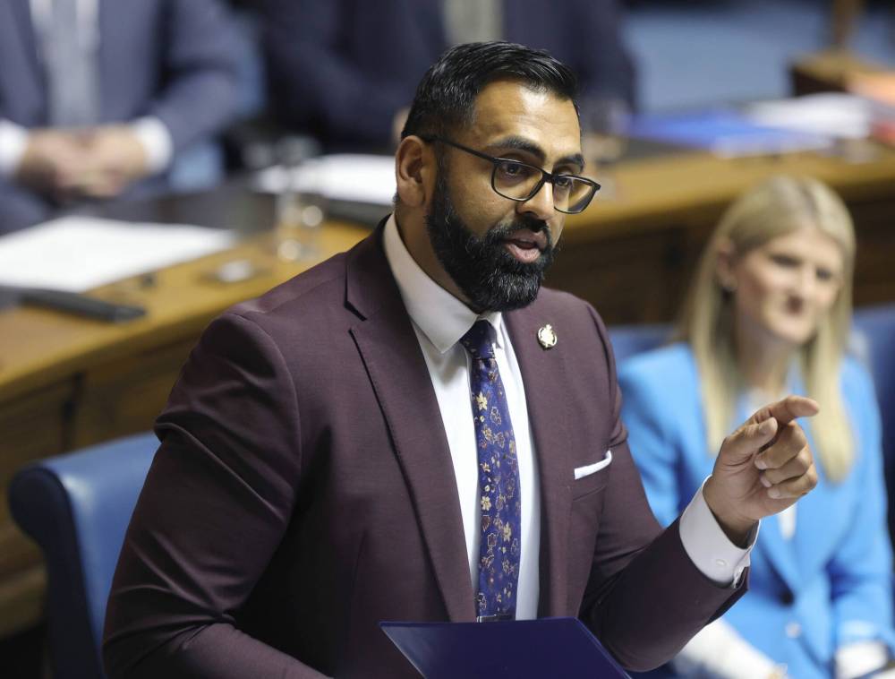 RUTH BONNEVILLE / WINNIPEG FREE PRESS
                                Progressive Conservative MLA Obby Khan remains the only person so far to declare as candidate to lead the party.
