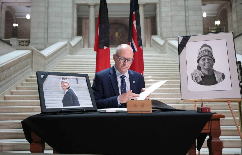 RUTH BONNEVILLE / FREE PRESS
Winnipeg Mayor Scott Gillingham