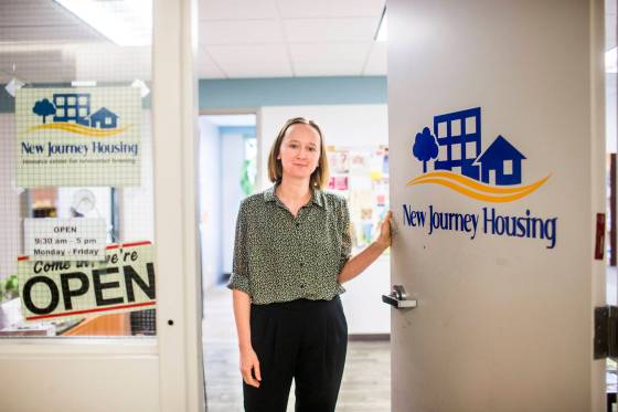 Codi Guenther, executive director of New Journey Housing (Mikaela MacKenzie / Free Press files)