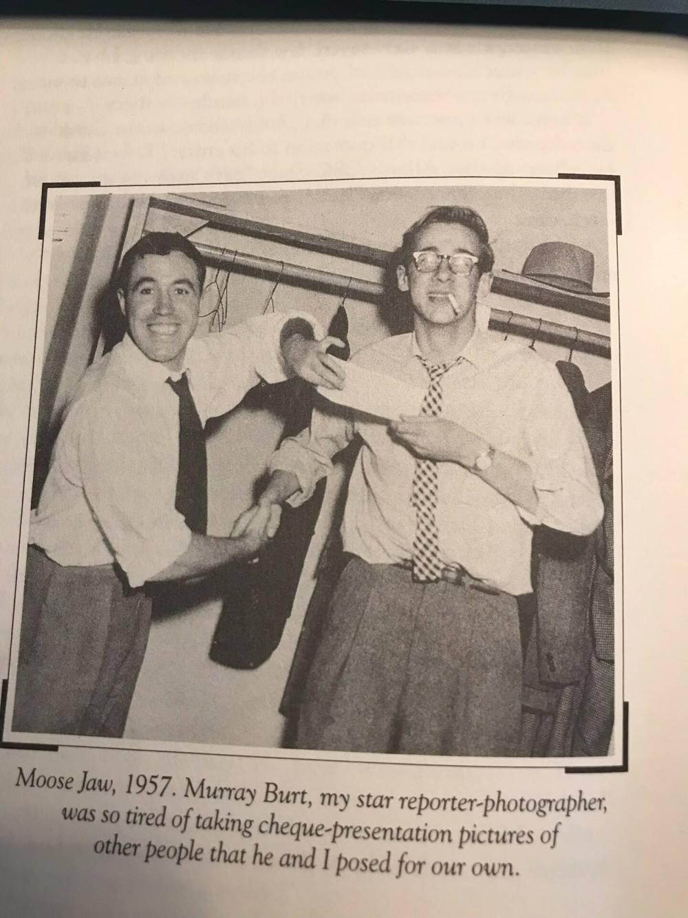 SUPPLIED
Murray Burt and Peter in 1957.