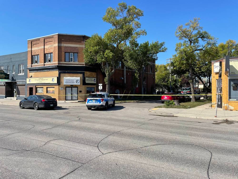 (Kevin Rollason / Free Press files)
A man is charged with arson following a fatal fire at House of Covenant International Church at 1410 Main St.