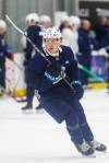 MIKE DEAL / FREE PRESS FILES
                                Brad Lambert (93) will be one of the key players to watch at the Jets training camp.