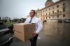RUTH BONNEVILLE / FREE PRESS FILES
                                Mark Wasyliw leaves the Legislative Building Monday after being removed from the NDP caucus.
                                Ruth Bonneville / Free Press LOCAL - NDP Mark Wasyliw Packs bags NDP MLA Fort Garry, Mark Wasyliw, walks out of the Legislative Building with boxes Monday after dispute with the NDP leader, Wab Kinew. On his way to his car in the rain carrying one of several boxes to be loaded he says that Kinew needs help and that he’s glad to be gone. See story by Kevin. Sept 13th, 2024