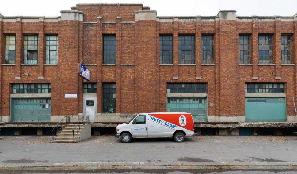 MIKE DEAL / FREE PRESS
Nutty Club warehouse and packaging facility at 130 Galt Avenue where everything is getting ready to be put up for auction.