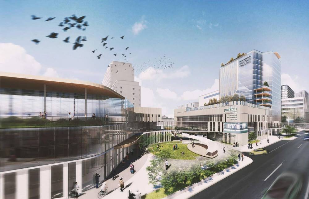 Architecture49
The Portage Place proposal includes a planned 16-storey residential tower as part of the 1.2-million-square-foot mixed-use project.