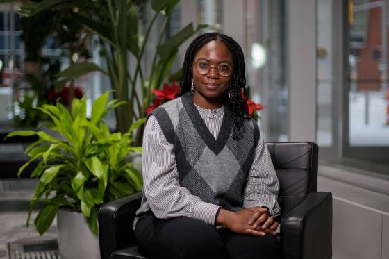 Chimwemwe Undi (above) joins Danny Ramadan, Marilyn Dumont and Paul Savoie Friday for Thin Air’s kick-off event, ForeWords. (Mike Deal / Free Press)