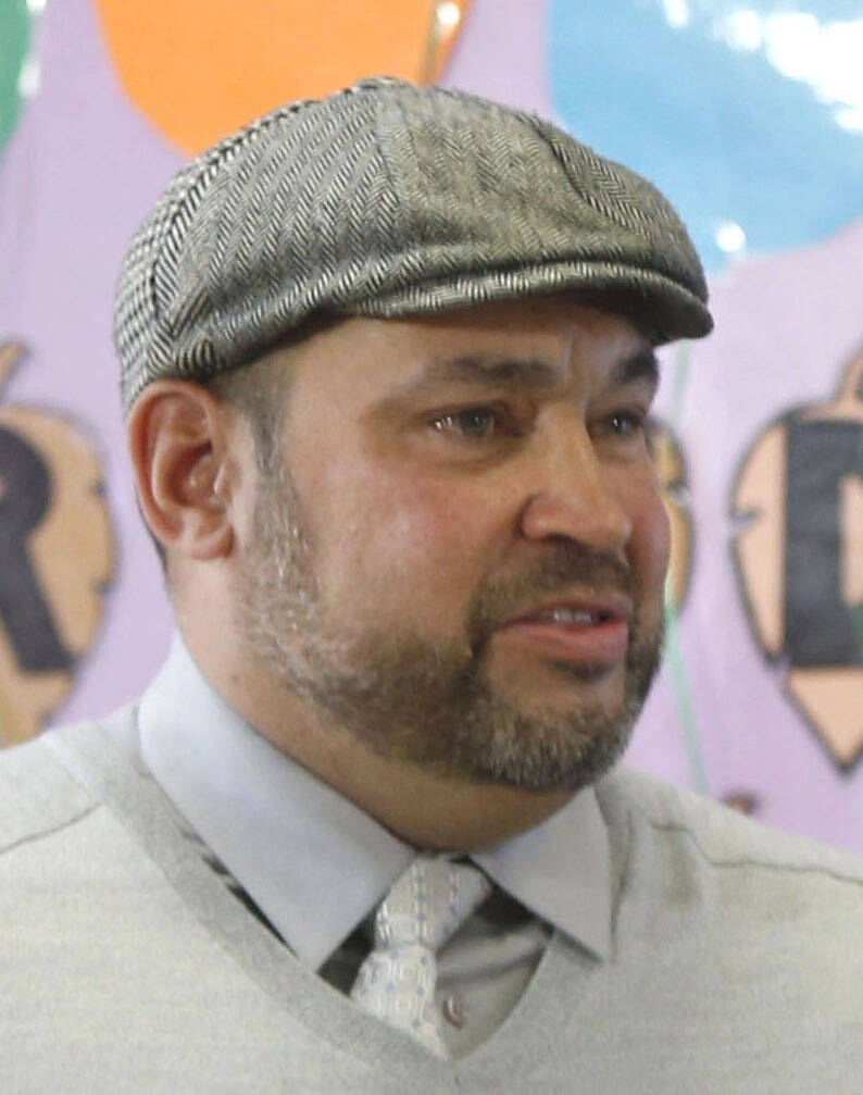 Richard De La Ronde in 2017, as executive director of Sandy Bay Child and Family Services. (Wayne Glowacki / Free Press files)