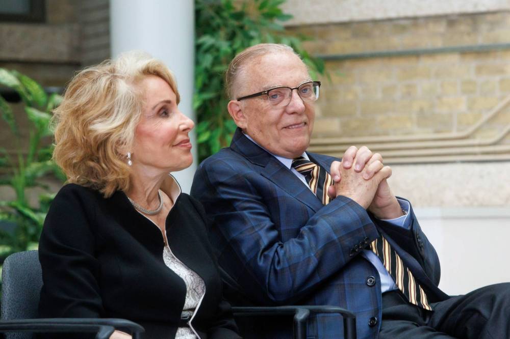 MIKE DEAL / FREE PRESS
Gerald and Reesa Niznick’s latest donation will support a new dental clinic, which will be housed in the new Dr. Gerald and Reesa Niznick Centre on the U of M’s Bannatyne campus.