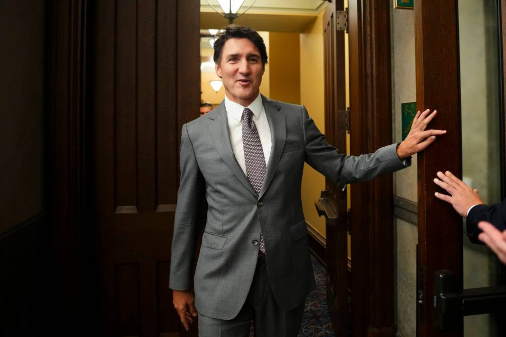 The Canadian Press files
Prime Minister Justin Trudeau