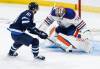 THE CANADIAN PRESS/John Woods
                                Winnipeg Jets’ Kyle Connor scores on Edmonton Oilers goaltender Stuart Skinner during the second period of NHL pre-season action in Winnipeg on Wednesday.