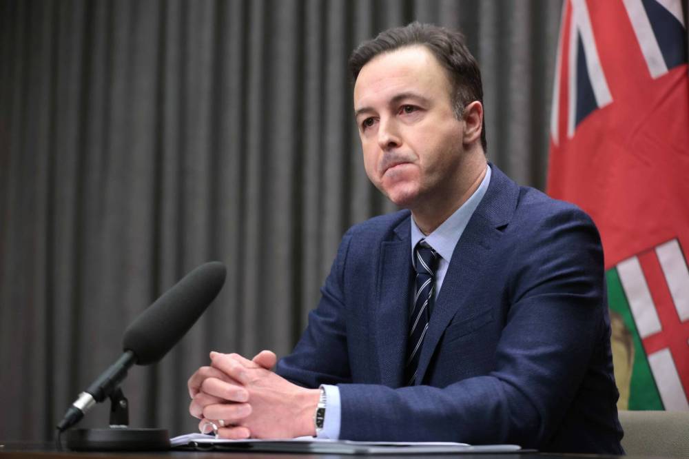 RUTH BONNEVILLE / FREE PRESS FILES
Finance Minister Adrien Sala wasted little time assigning blame to the Tories for the High Voltage Direct Current Reliability project.