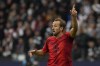 Bayern's Harry Kane gestures during the German Bundesliga soccer match between Eintracht Frankfurt and Bayern Munich in Frankfurt, Germany, Sunday, Oct. 6, 2024. (AP Photo/Michael Probst)