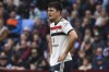 Manchester United's Harry Maguire reacts during the English Premier League soccer match between Aston Villa and Manchester United, at Villa Park in Birmingham, England, Sunday, Oct. 6, 2024. (AP Photo/Rui Vieira)
