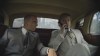 This image released by Briarcliff Entertainment shows Jeremy Strong, left, and Sebastian Stan in a scene from the film 