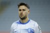 FILE - Greece's George Baldock stands on the pitch before the Euro 2024 group B qualifying soccer match between Gibraltar and Greece at the Algarve stadium outside Faro, Portugal, Friday, March 24, 2023. Former Greece international and Panathinaikos defender George Baldock, who had previously played for Sheffield United, has been found dead in his Athens home, Greek media reported.(AP Photo/Joao Matos, File)