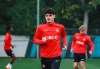 Defender Jamie Knight-Lebel is shown training with the Canadian men’s team in Montreal on Tuesday Oct. 8, 2024. The 19-year-old defender is currently playing his club football in England on loan to Crewe Alexander from Bristol City. THE CANADIAN PRESS/HO-Canada Soccer
*MANDATORY CREDIT*