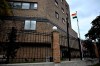 The High Commission of India in Canada is seen in Ottawa, Monday, Oct. 14, 2024. The British government says India should co-operate with Canada's investigation into accusations that its government has been involved in an escalating number of violent crimes in Canada.THE CANADIAN PRESS/Justin Tang