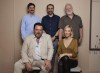 Evan Johnson, from left, Denis Menochet, Galen Johnson, Cate Blanchett, and Guy Maddin pose for a portrait to promote the film 