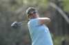 Ashleigh Buhai of South Africa watches her tee shot on the second hole during the first round of the LPGA Ladies Championship golf tournament at the Seowon Valley Country Club in Paju, South Korea, Thursday, Oct. 17, 2024. (AP Photo/Lee Jin-man)