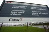 Transportation Safety Board of Canada (TSB) signage is pictured outside TSB offices in Ottawa on May 1, 2023. The Transportation Safety Board says a mistake by a Canadian Pacific Railway supervisor set off a crash between a freight train and a railway work vehicle. THE CANADIAN PRESS/Sean Kilpatrick
