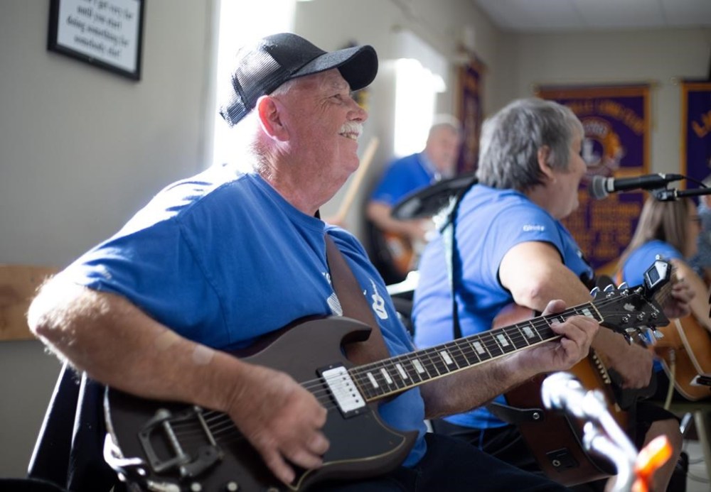 Dan Gambin, Cindy Fulford and their band