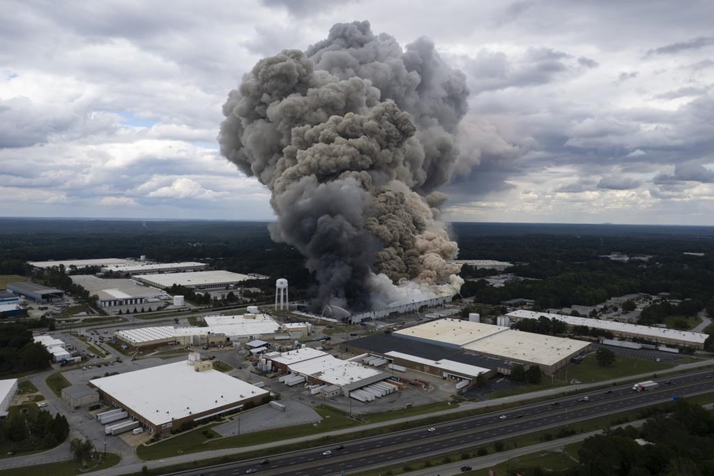 county says its suing company over chemical fire Winnipeg Free Press